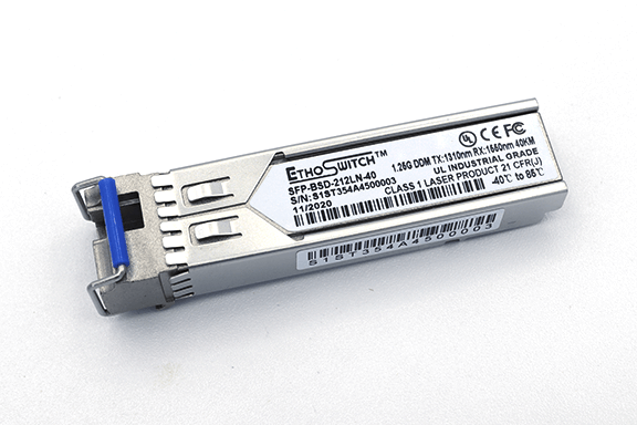 Industrial 1G BIDI SM SFP - LC Female UPC - DMMI 1310/1550 μM - 40km