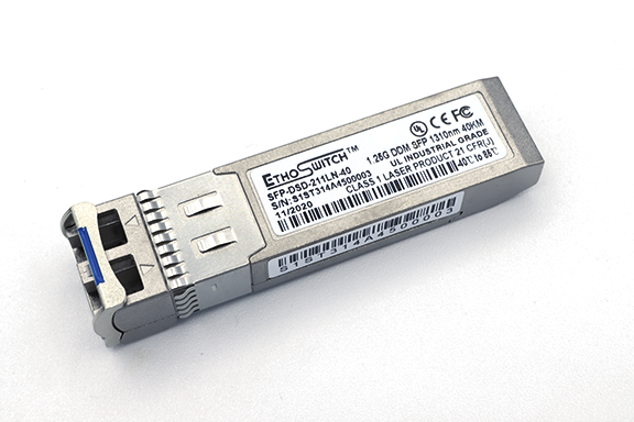 Industrial 1G Duplex SM SFP - LC Female UPC - DMMI - 1310 μM - 20km