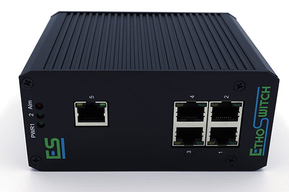 Rugged, Industrial 5 Port 1G Ethernet Switch